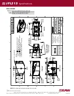 Предварительный просмотр 2 страницы EAW JFL213 Specifications