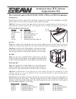 EAW JFX Suspension Kit Instructions preview