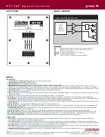 Preview for 4 page of EAW KF730P Specification Sheet