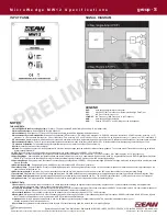 Preview for 6 page of EAW MicroWedge MW12 Specification Sheet