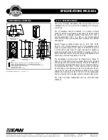 Preview for 2 page of EAW MK2164e Specifications