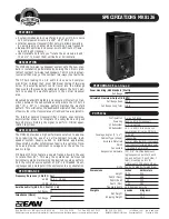 Preview for 1 page of EAW MK8126 Specifications