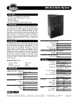 Preview for 1 page of EAW MQ1366e Specifications