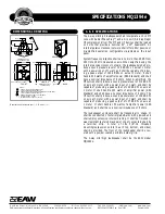 Preview for 2 page of EAW MQ1394e Specifications