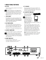 Preview for 5 page of EAW POWER AMPLIFIER CXA120 Instruction Manual