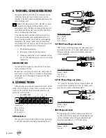 Preview for 8 page of EAW POWER AMPLIFIER CXA120 Instruction Manual