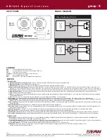 Preview for 4 page of EAW SB1002 Specifications