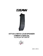 EAW SB730 Owner'S Manual preview