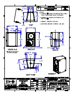 Preview for 1 page of EAW SB850P Dimensions