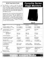 Preview for 2 page of EAW SM122M Specifications