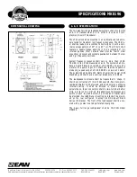 Preview for 2 page of EAW Subwoofer MK8196 Specifications