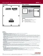 Preview for 4 page of EAW Subwoofer SB150zP Specification Sheet