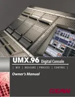 Предварительный просмотр 1 страницы EAW UMX.96 Owner'S Manual