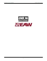 Предварительный просмотр 42 страницы EAW UMX.96 Owner'S Manual