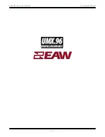 Предварительный просмотр 74 страницы EAW UMX.96 Owner'S Manual