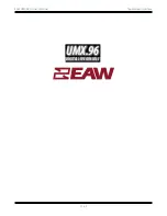 Предварительный просмотр 132 страницы EAW UMX.96 Owner'S Manual