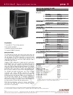 EAW Virtural Array KF850ZF Specifications preview