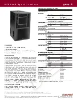 EAW Virtural Array KF850ZR Specifications предпросмотр