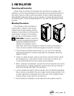 Предварительный просмотр 5 страницы EAW VR21 Instruction Manual