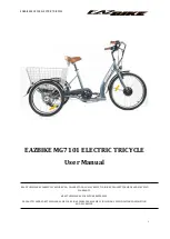 EAZbike MG7101 User Manual preview