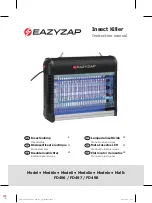 Eazyzap FD496 Instruction Manual предпросмотр