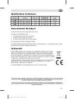 Предварительный просмотр 13 страницы Eazyzap FD496 Instruction Manual