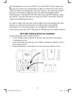 Preview for 3 page of EB Excalibur War Bird User Manual