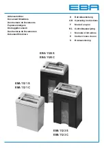 EBA 1125 C Operating Instructions Manual preview