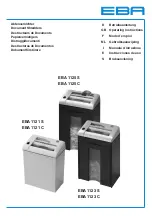 Preview for 1 page of EBA 1125 C Operating Instructions Manual