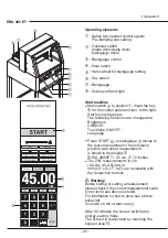 Preview for 20 page of EBA 486 ET Operating Instructions Manual