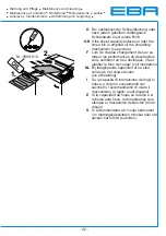 Предварительный просмотр 17 страницы EBA EBA 2231 S Operating Instructions Manual