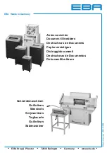 Предварительный просмотр 32 страницы EBA EBA 2231 S Operating Instructions Manual