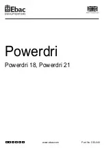 Ebac Powerdri Manual preview