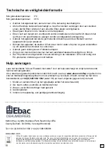 Preview for 19 page of Ebac Powerdri Manual