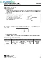 Предварительный просмотр 9 страницы EBARA DGU II Operating Instructions, Installation & Maintenance Manual