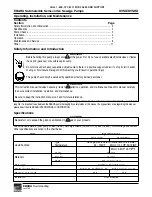 Предварительный просмотр 2 страницы EBARA DSU Operating Instructions, Installation & Maintenance Manual