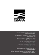 EBARA OY3 Series Installation Manual preview