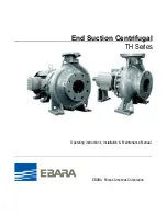 Preview for 1 page of EBARA TH Series Operating Instructions, Installation & Maintenance Manual