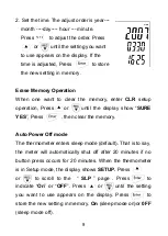 Предварительный просмотр 9 страницы EBCHQ 94915 Operation Manual