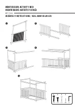 Предварительный просмотр 5 страницы ebebek MONTESSORI ACTIVITY BED BYP-70140 Assembly Instructions Manual