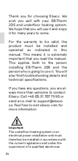 Preview for 26 page of EBECO EB-Therm 205 Manual