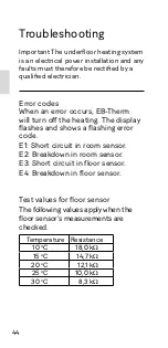 Preview for 46 page of EBECO EB-Therm 205 Manual