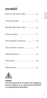 Preview for 5 page of EBECO EB-Therm 400 Manual