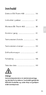 Preview for 37 page of EBECO EB-Therm 400 Manual