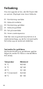 Preview for 50 page of EBECO EB-Therm 400 Manual