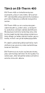 Preview for 54 page of EBECO EB-Therm 400 Manual