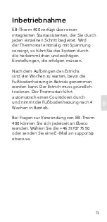 Preview for 75 page of EBECO EB-Therm 400 Manual