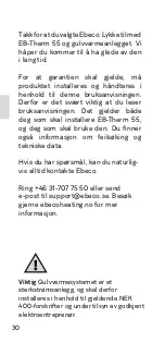 Preview for 32 page of EBECO EB-Therm 55 Manual