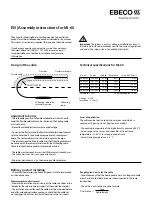 Preview for 4 page of EBECO MI-60 Assembly Instructions Manual