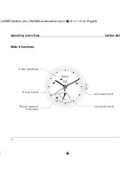 Preview for 12 page of Ebel Caliber 303 Operating Instructions Manual